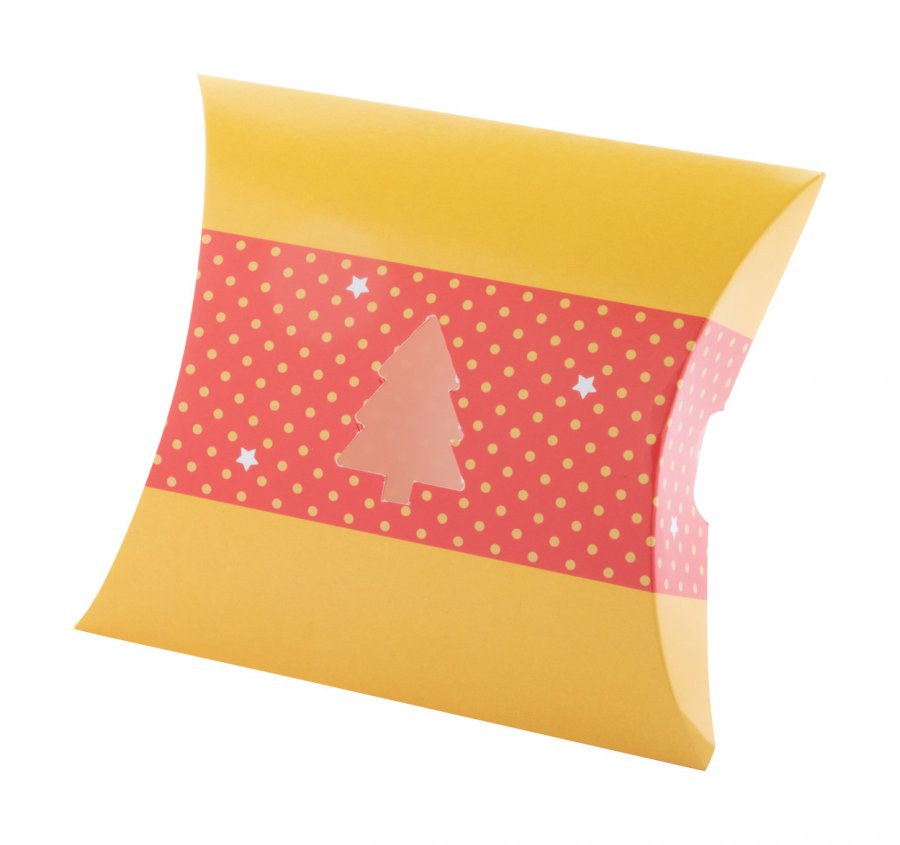 CreaBox Pillow Xmas S krabička na povlak polštáře, bílá