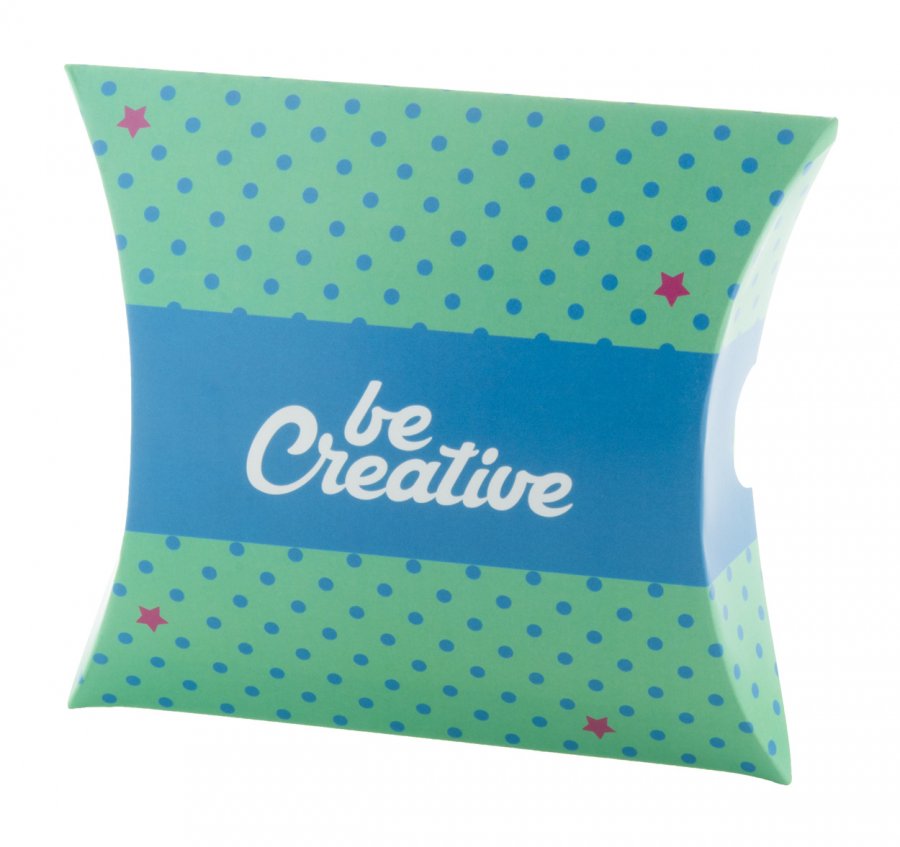 CreaBox Pillow S vypouklá krabička, bílá