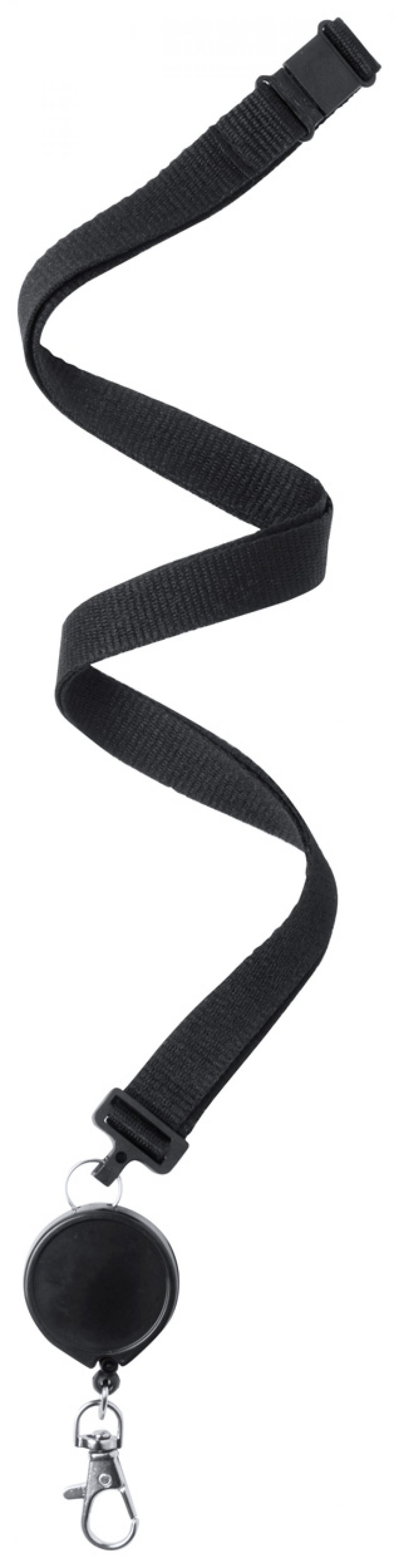 Lemer lanyard, černá