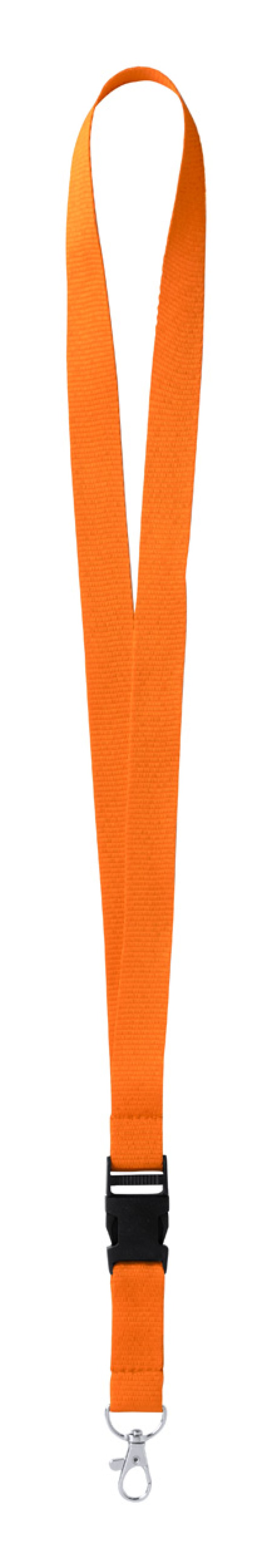 Kunel lanyard, oranžová