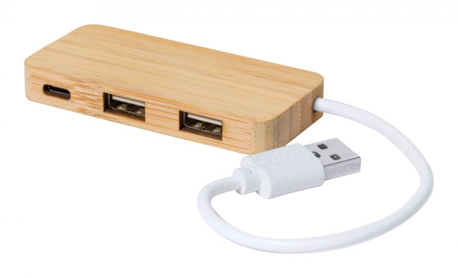 Norman USB hub, přírodní