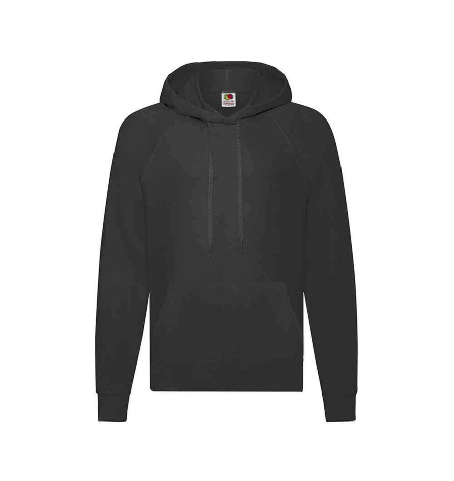 Lightweight Hooded Sweat K dětská mikina s kapucí, černá