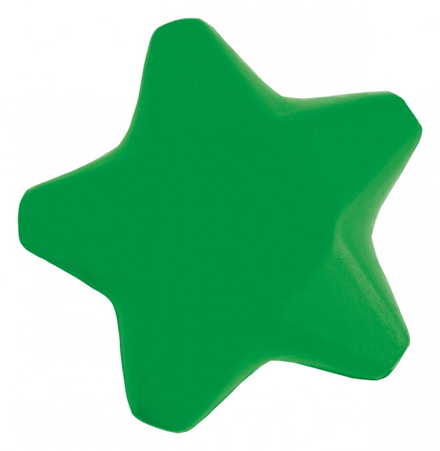"Ease" antistresová hvězda, zelená