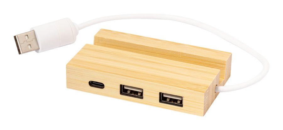 Cirzo USB hub, přírodní