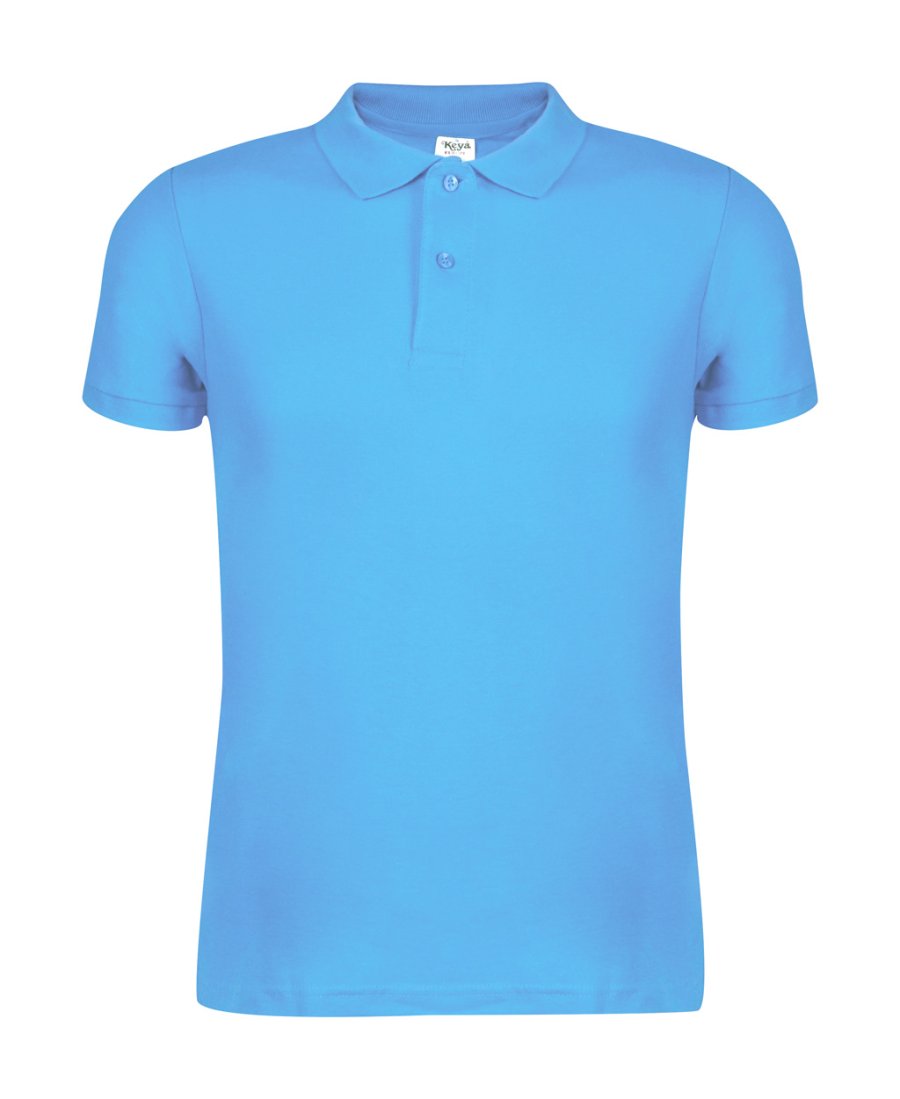 Keya MPS180 polo shirt, světle modrá