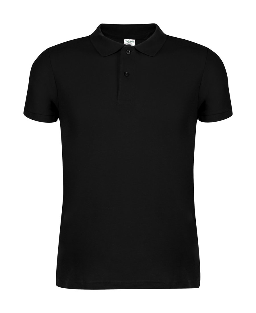 Keya MPS180 polo shirt, černá