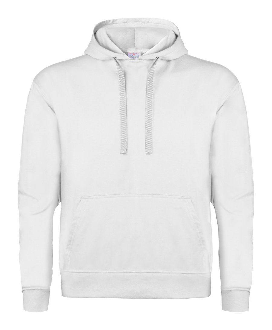 Keya SWP280 hooded sweatshirt, bílá