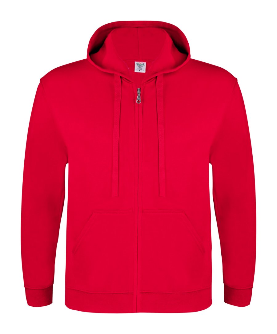 Keya SWZ280 hooded sweatshirt, červená