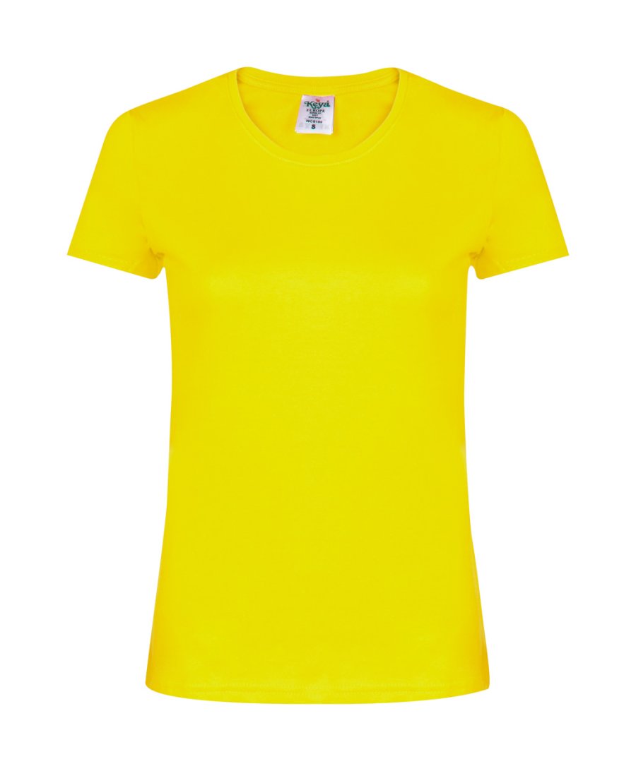 Keya WCS180 women T-shirt, žlutá