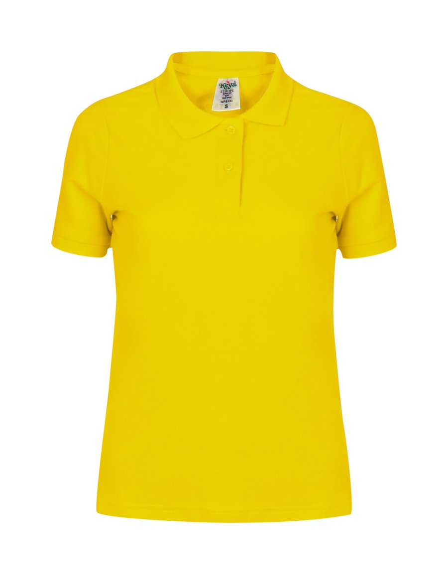 Keya WPS180 women polo shirt, žlutá