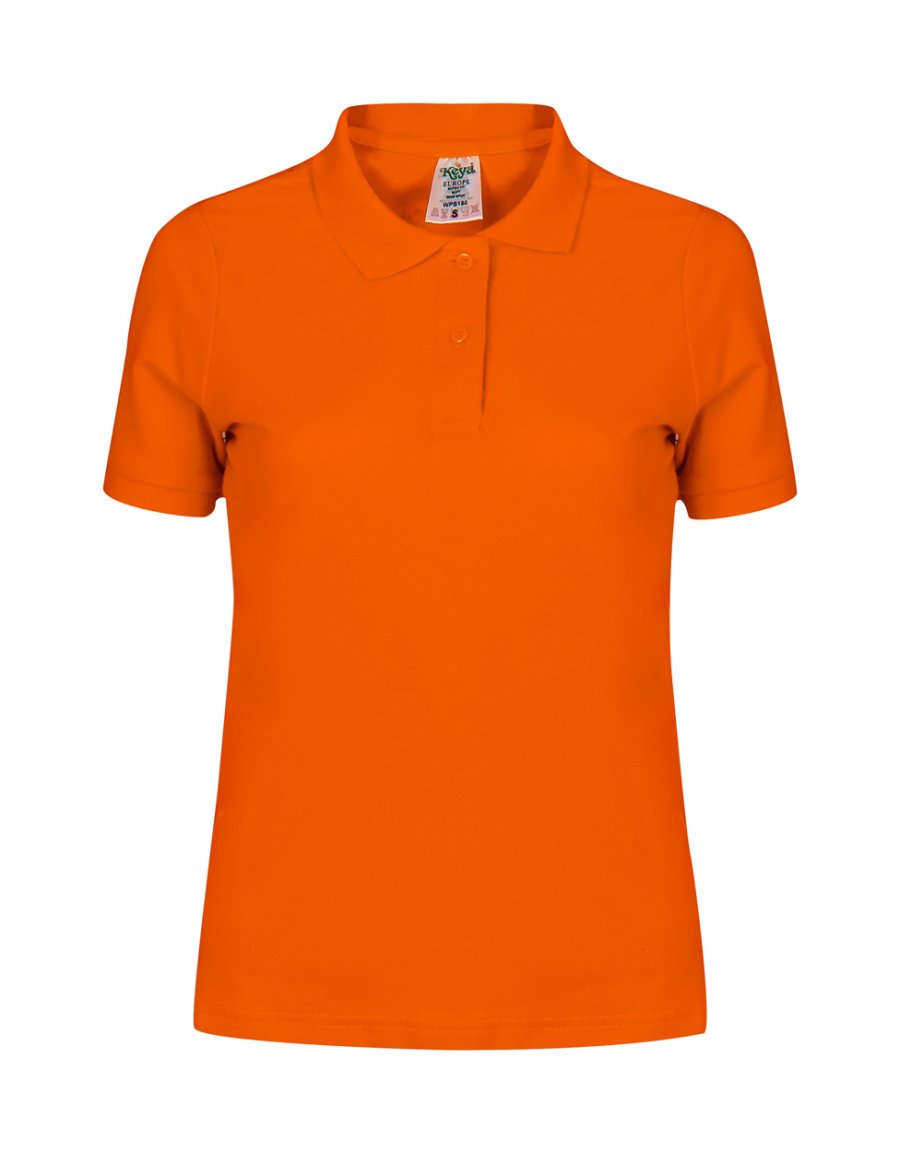 Keya WPS180 women polo shirt, oranžová