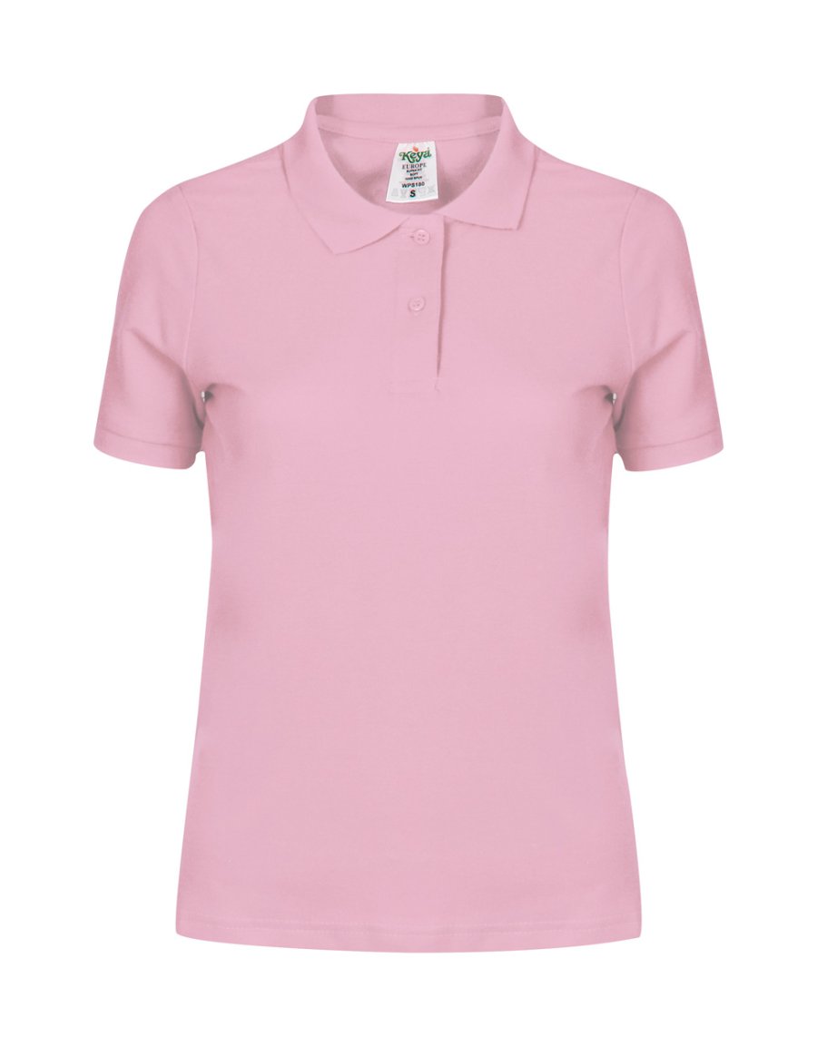 Keya WPS180 women polo shirt, růžová