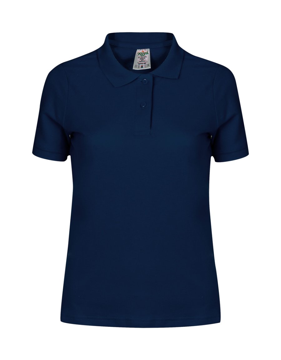 Keya WPS180 women polo shirt, tmavě modrá