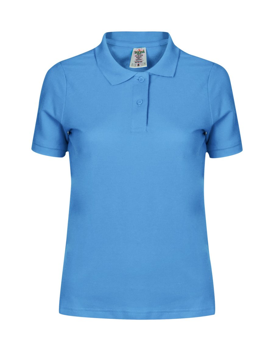 Keya WPS180 women polo shirt, světle modrá