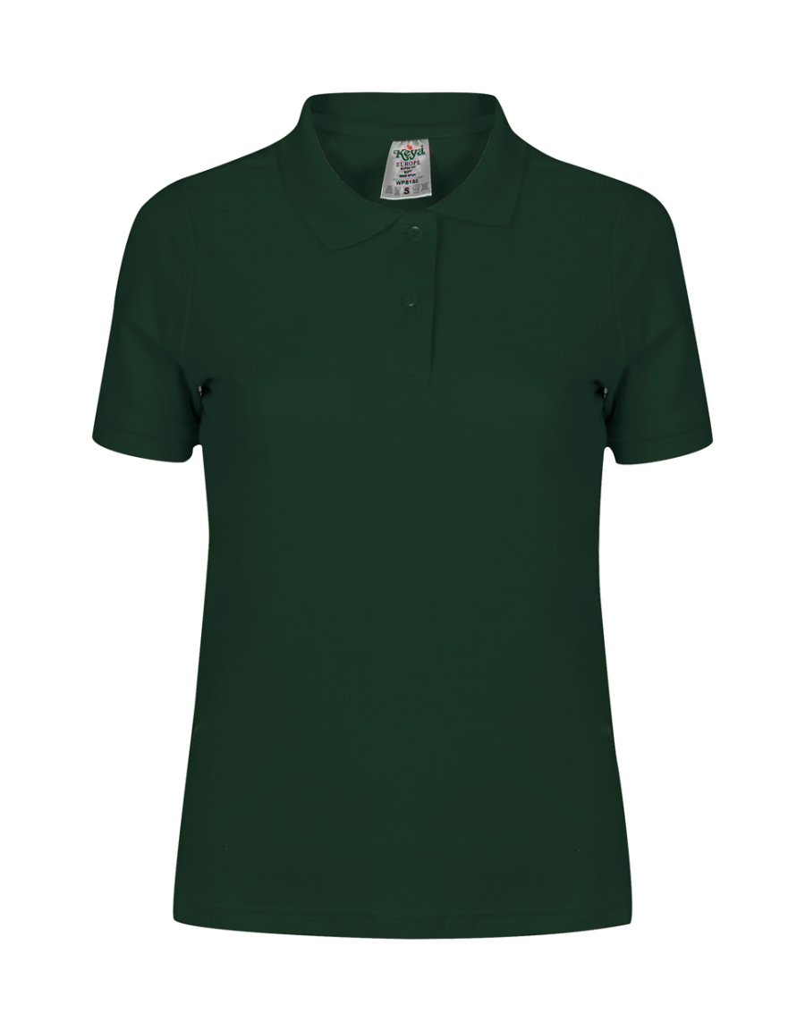 Keya WPS180 women polo shirt, tmavě zelená