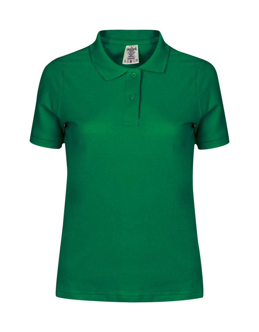 Keya WPS180 women polo shirt, zelená