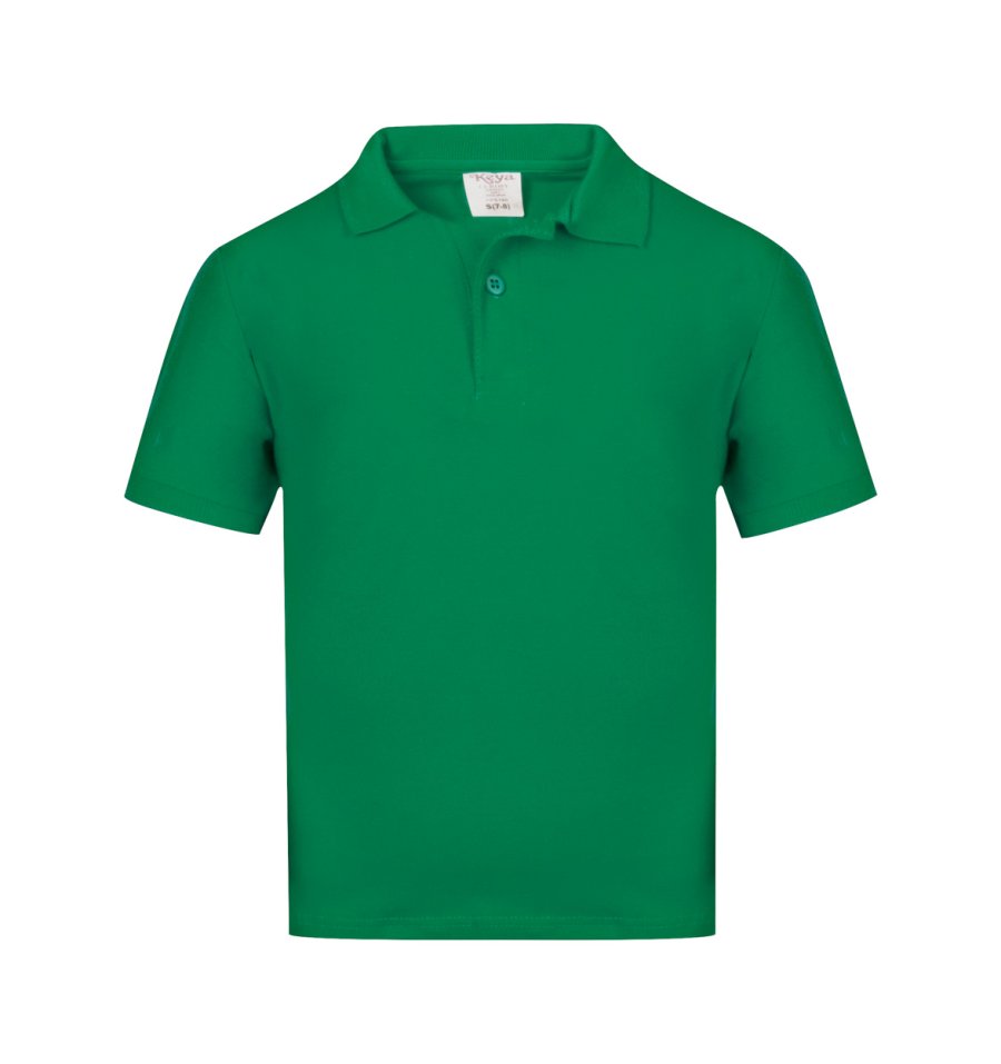 Keya YPS180 kids polo shirt, zelená