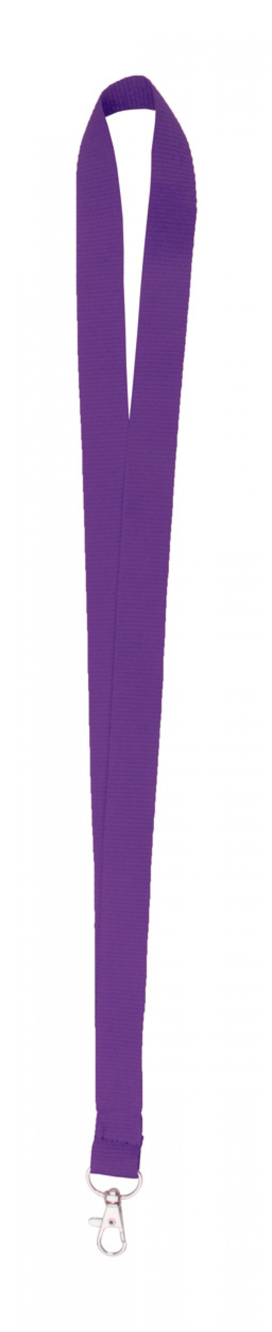 Neck lanyard, fialová