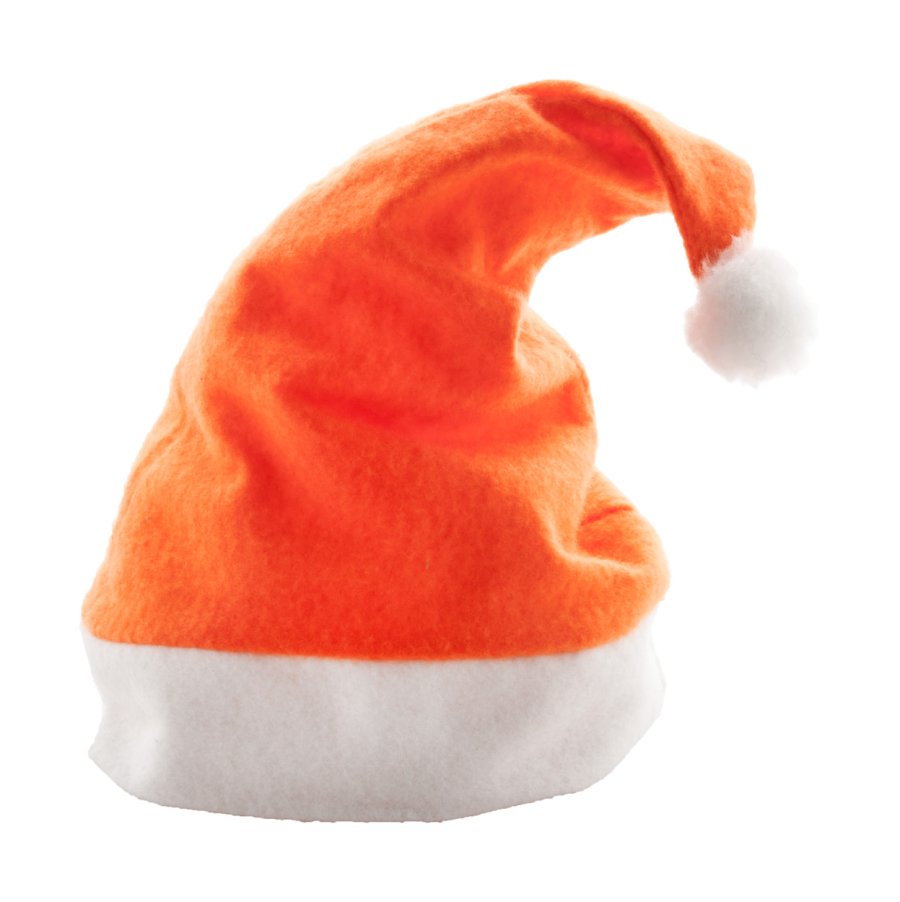 Papa Noel Santa Klausovská čepice, oranžová