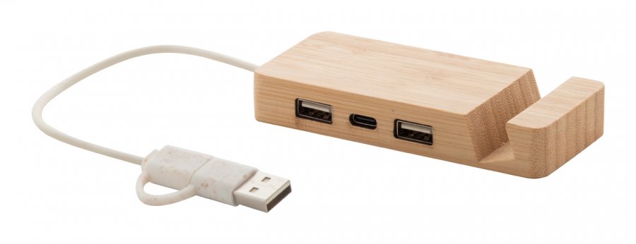 Mobaru USB hub, přírodní