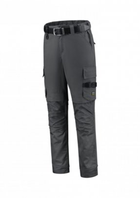 Work Pants Twill Cordura Stretch pracovní kalhoty unisex, tmavě šedá